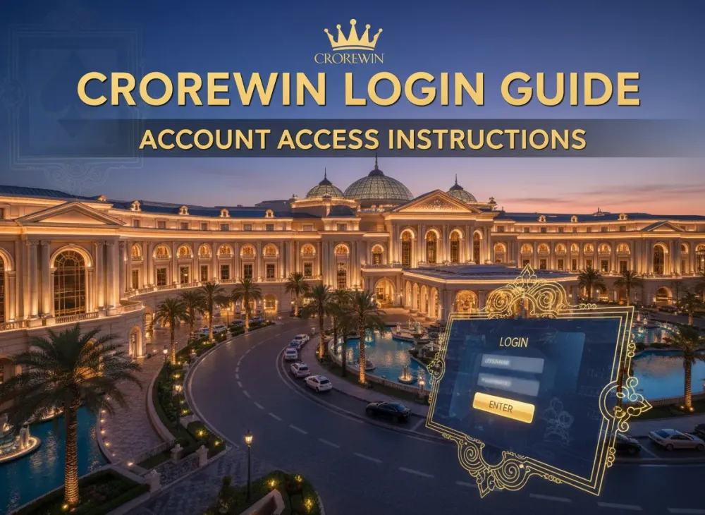 Crorewin login guide and account access instructions